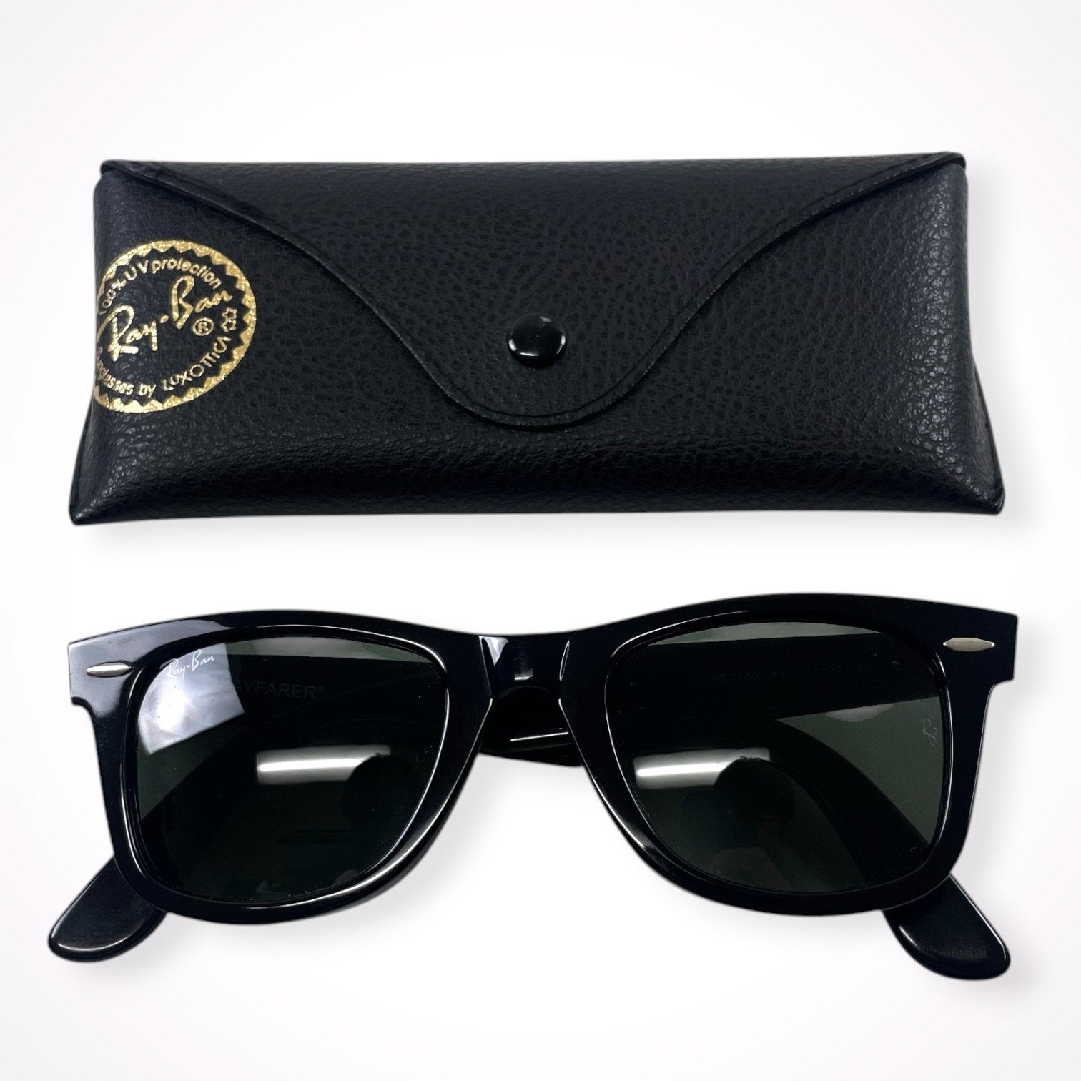 Ray-Ban / WAYFARERサングラス 度なしカラーレンズ ケース付 SIZE:47□22