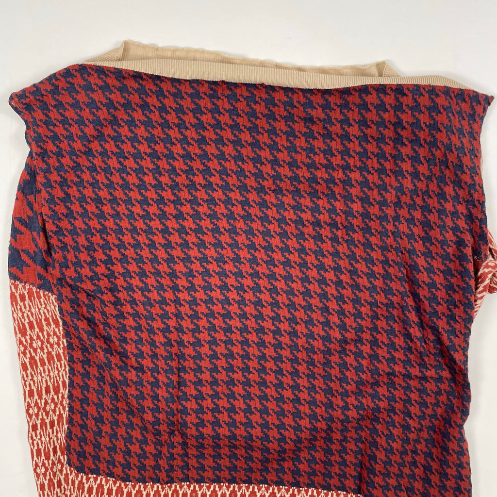 DRIES VAN NOTEN / シルクMIXドレープノースリーブニット 参考定価：85,000程度 SIZE:M