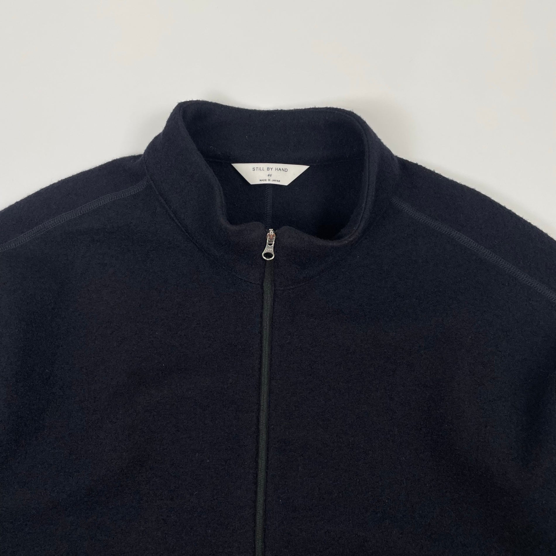 STILL BY HAND スティル バイ ハンド / ウールパイルブルゾン 参考定価：24,000+tax SIZE:46