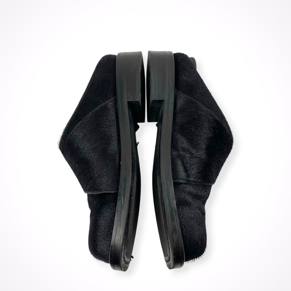 ZARA × LUDOVIC DE SAINT SERNIN / コラボ ハラコモンクサンダル SIZE:25.5cm