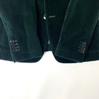 BARENA / ベルベットテーラードジャケット 参考定価：75,000程度 SIZE:46