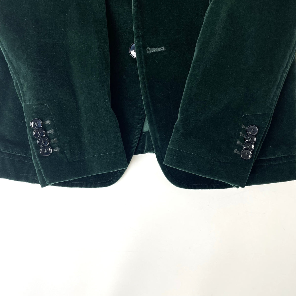 BARENA / ベルベットテーラードジャケット 参考定価：75,000程度 SIZE:46