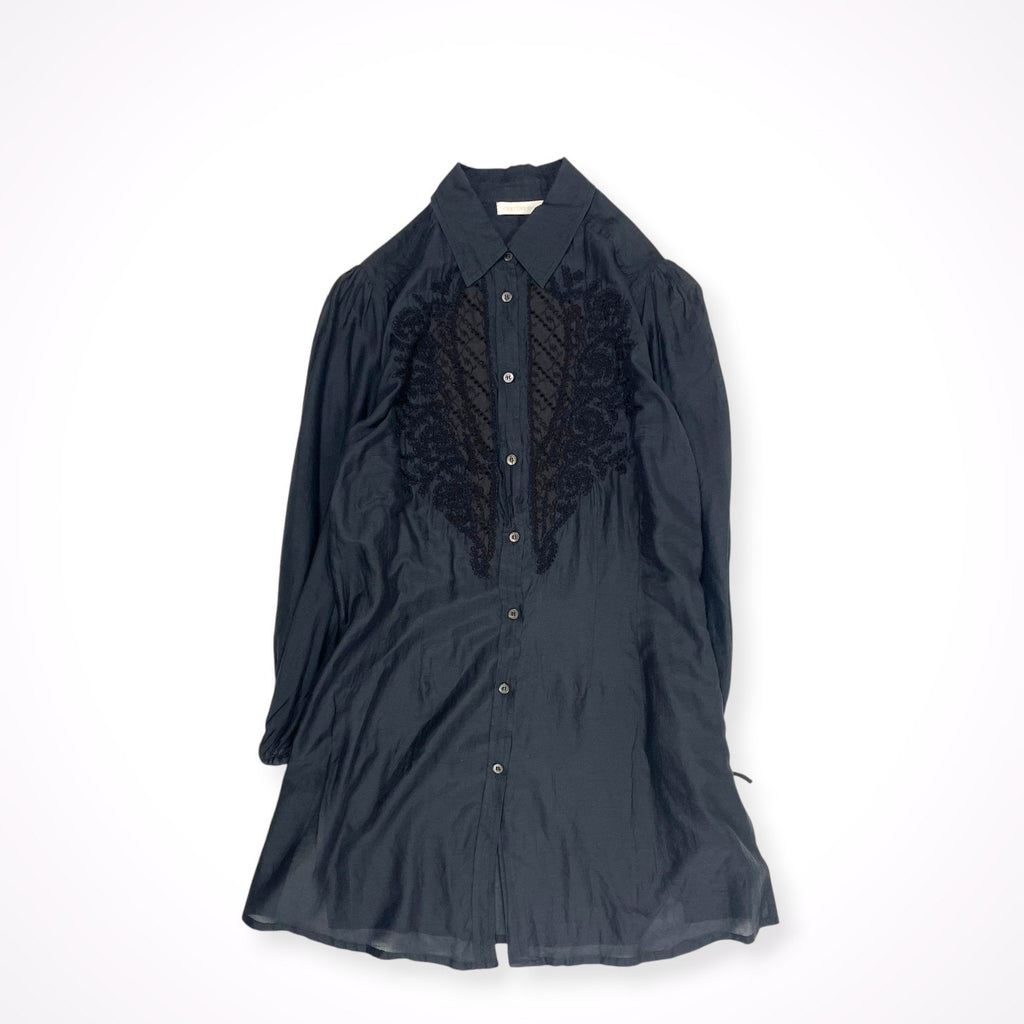 SCERVINO STREET / 長袖レース刺繍チュニックシャツ 参考定価：70,000程度 SIZE:46