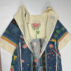 VINTAGE / 70s デニム転写ヴィンテージワンピース SIZE:S