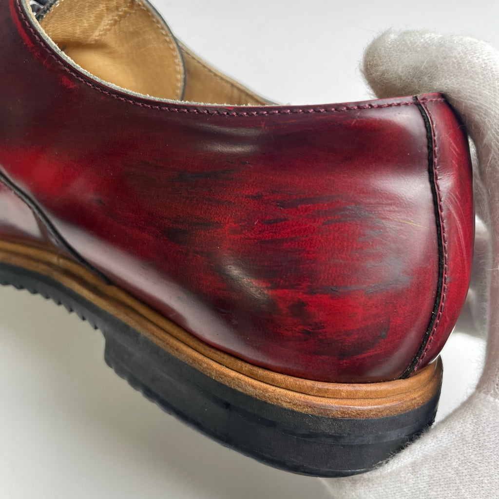 MM6 Maison Martin Margiela メゾンマルタンマルジェラ / シャドー加工 ダービーシューズ MADE IN ITALY SIZE:39(24.5cm程度)