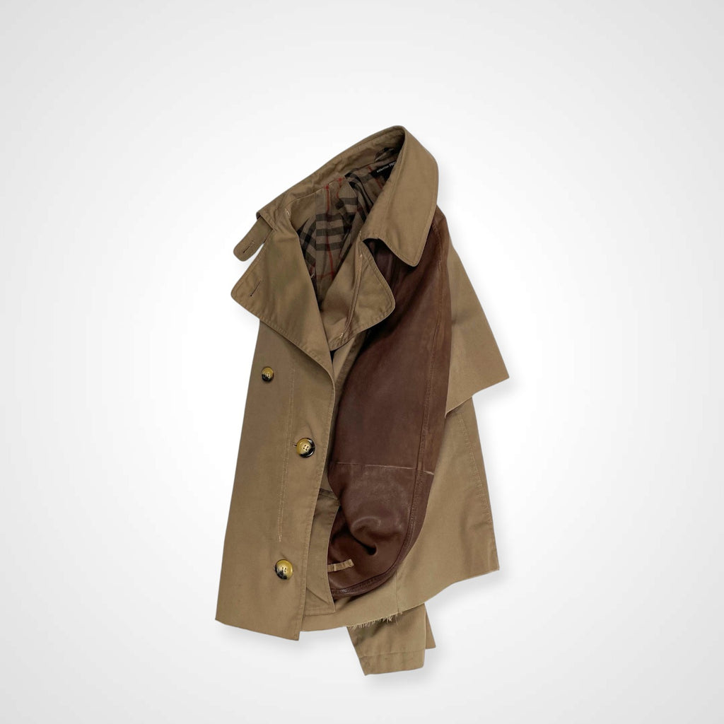 collection PRIVEE? コレクションプリヴェ / Burberry再構築ショートトレンチコート H.P FRANCE取扱い 参考定価：120,000程度 SIZE：M