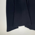 SHIPS any シップスエニィ / ダブルクロスAラインシャツワンピース ネイビー 未使用 参考定価：13,600+tax SIZE：FREE