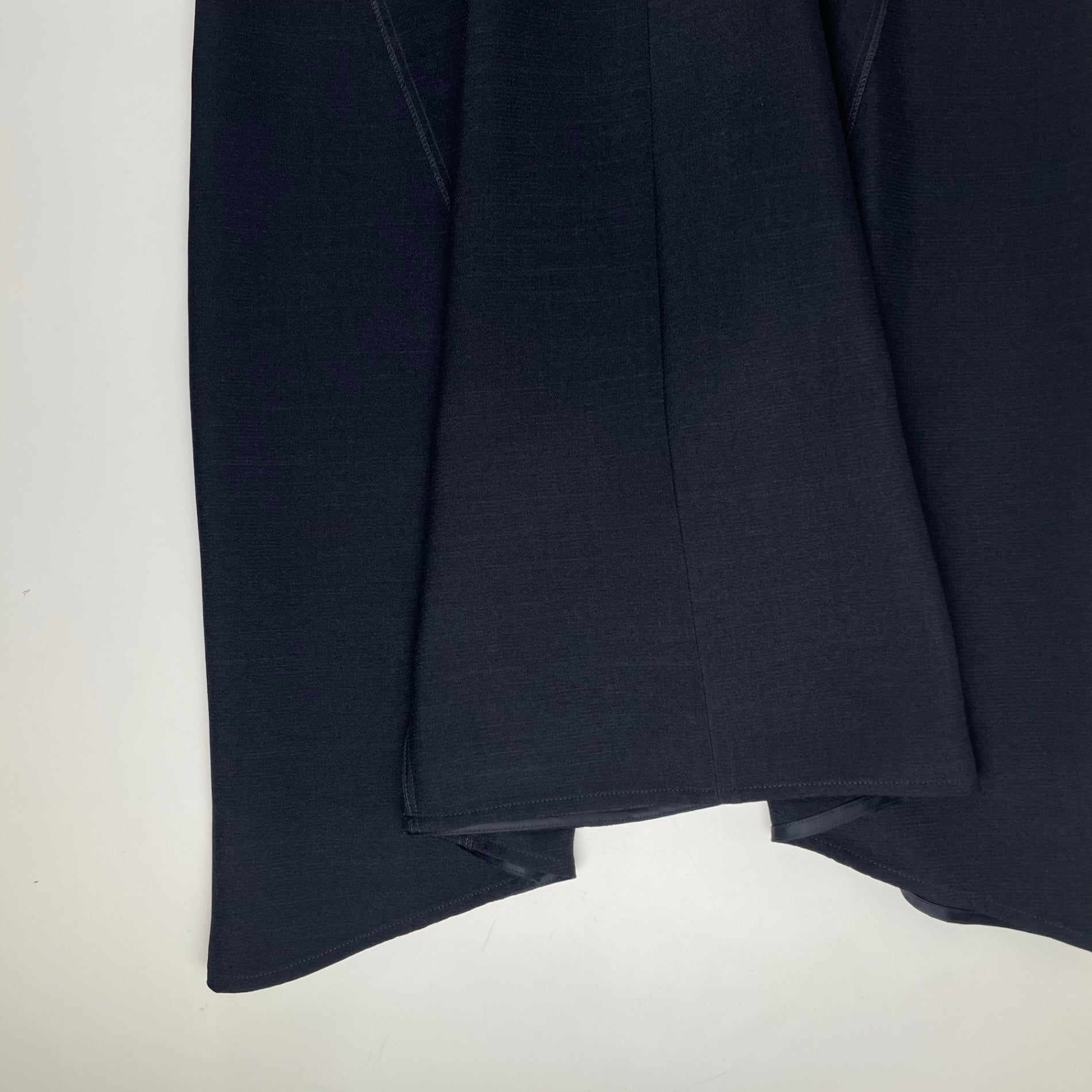 SHIPS any シップスエニィ / ダブルクロスAラインシャツワンピース ネイビー 未使用 参考定価：13,600+tax SIZE：FREE