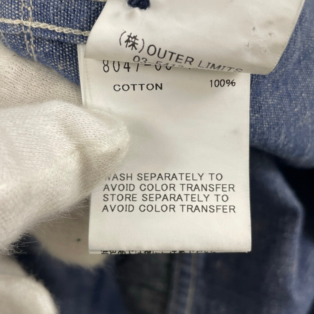 Nigel Cabourn / UTILITY SHIRT TYPE2 10oz DENIM 参考定価：36,000+tax SIZE:48