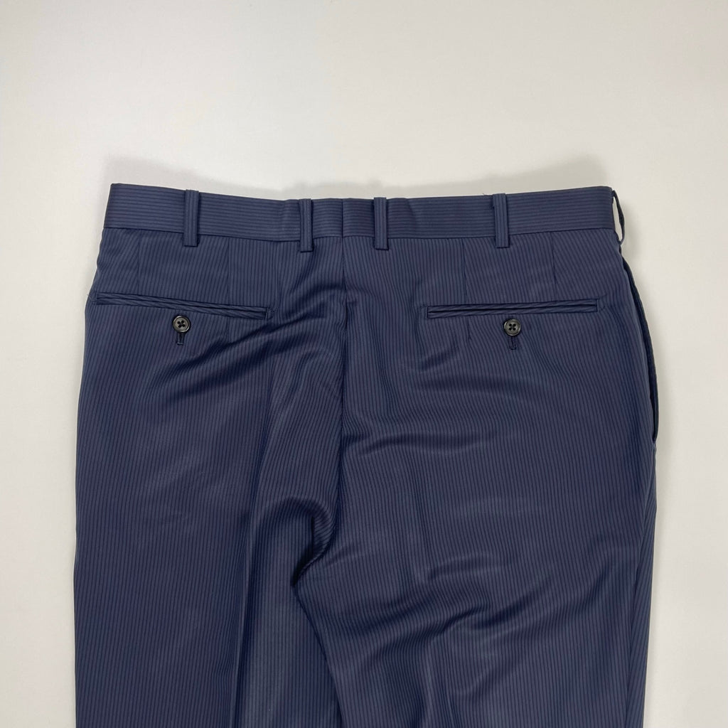 Ermenegildo Zegna エルメネジルドゼニア / TROFEO600 ウール×シルク セットアップスーツ 百貨店仕立て 本切羽 SIZE:L程度
