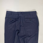 Ermenegildo Zegna エルメネジルドゼニア / TROFEO600 ウール×シルク セットアップスーツ 百貨店仕立て 本切羽 SIZE:L程度