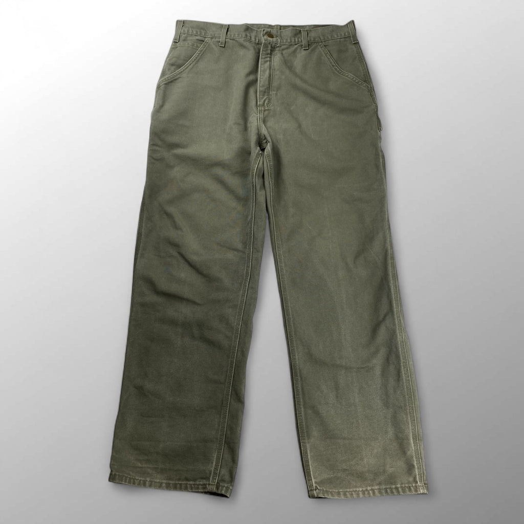 carhartt カーハート / ダック地 ペインターパンツ ワークパンツ ツールポケット付 カーキ SIZE:W94(XL程度)