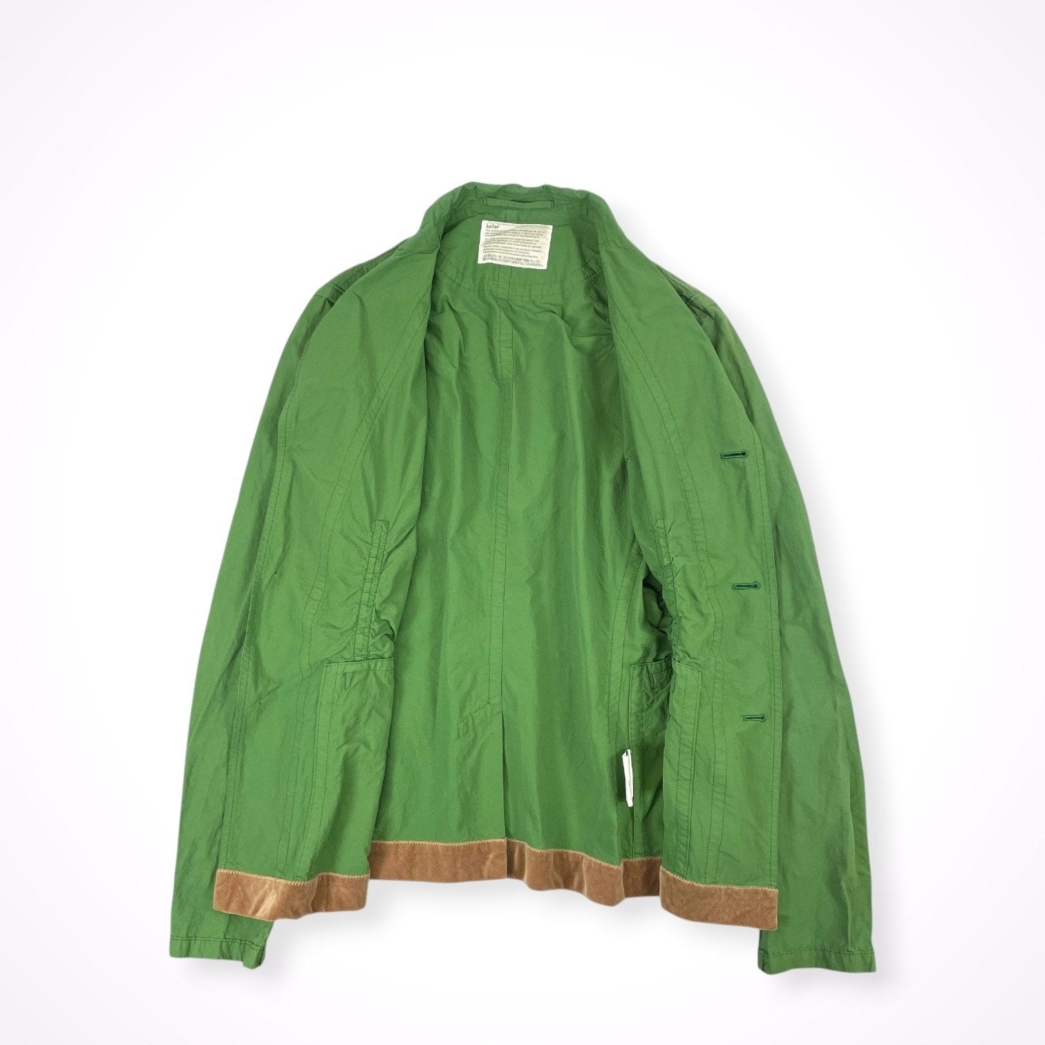 kolor / Velor Switching Nylon Jacket 参考定価：70,000程度 SIZE:1
