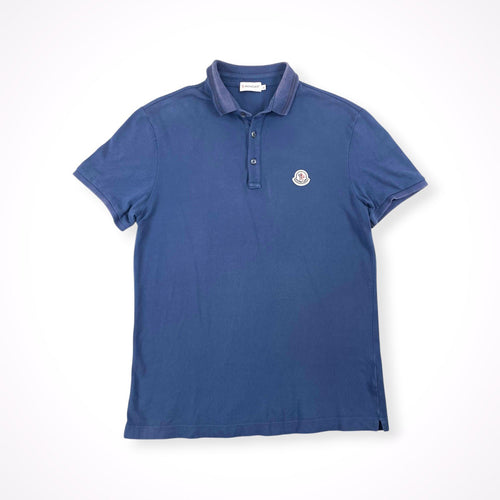 MONCLER / ワンポイントワッペン ポロシャツ  SIZE:L