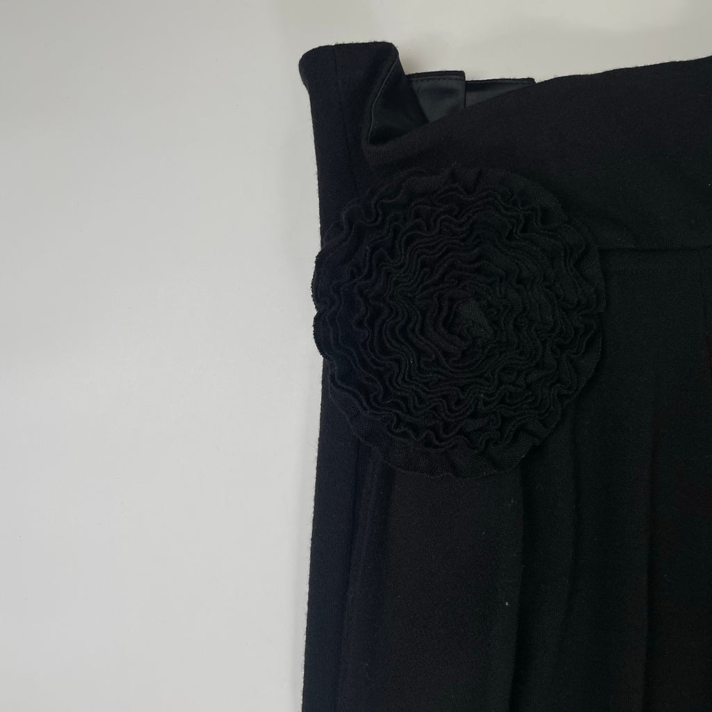 EMPORIO ARMANI / ベルテッドワイドスラックス コサージュベルト 参考定価：85,000程度 SIZE：40