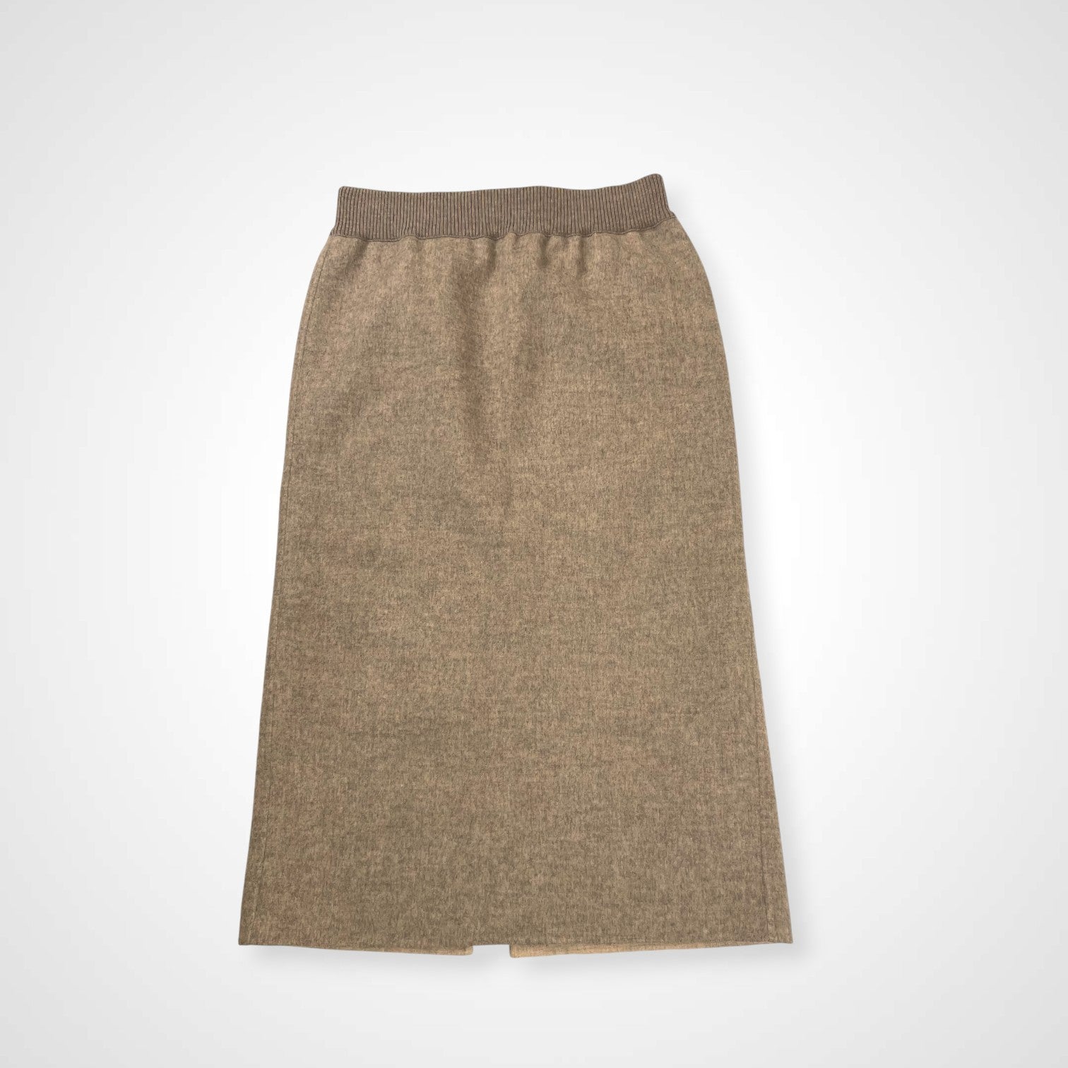 DES PRES デプレ / ライトダブルフェイスシャギー Iラインスカート 参考定価：32,000+tax SIZE:36