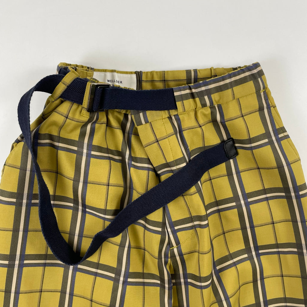 WELLDER / Belted Trousers 参考定価：29,000+tax SIZE:4
