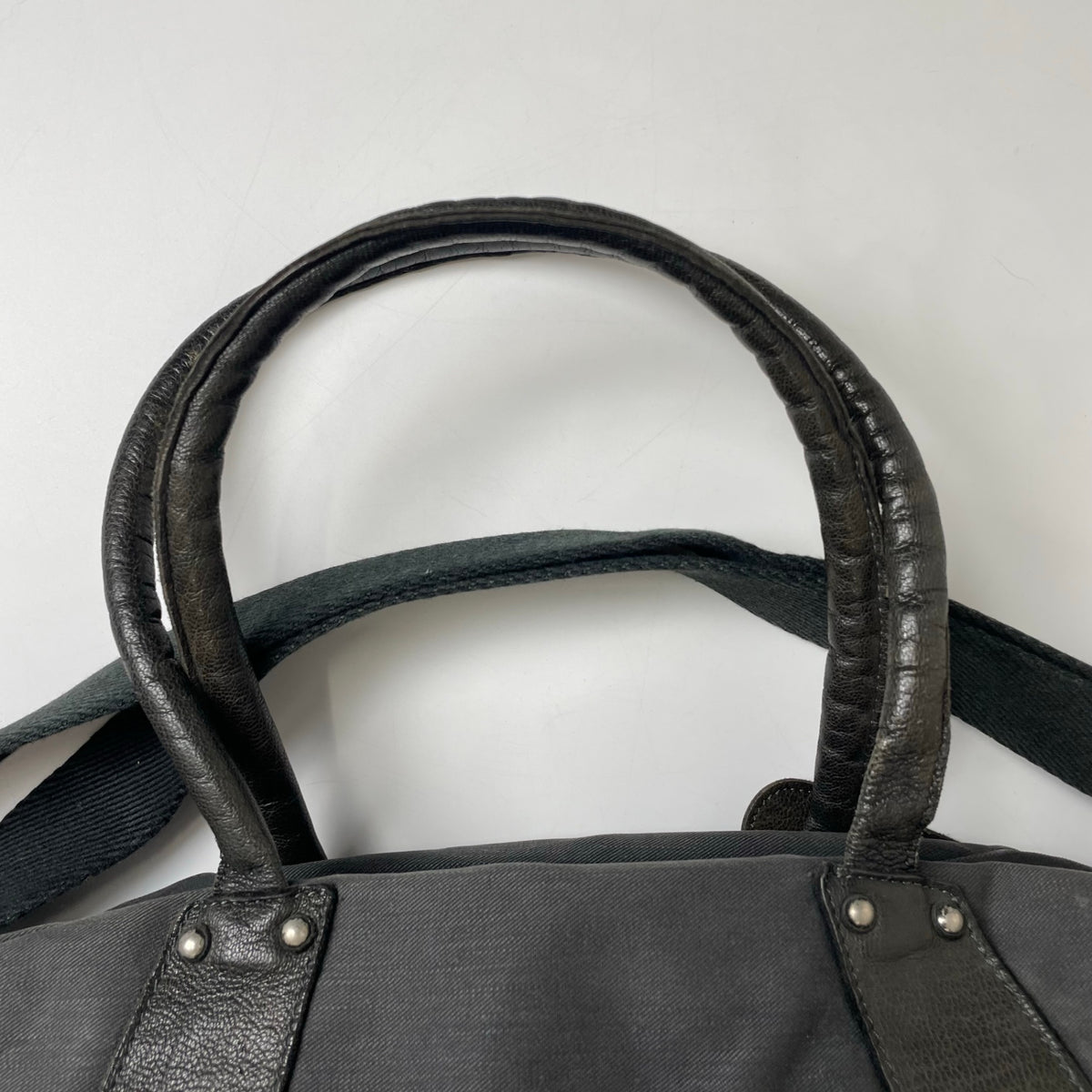 BARK TANNAGE / 2WAYレザーハンドルボストン 参考定価：22,000程度