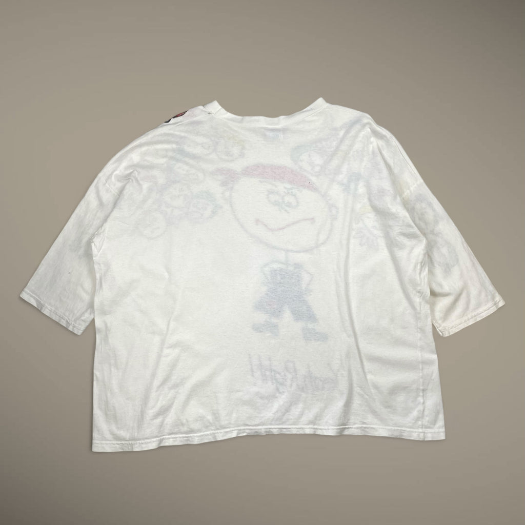 オールド FREEZE フリーズ / キャラクター プリント 半袖 Tシャツ NY USA製 SIZE：2XL