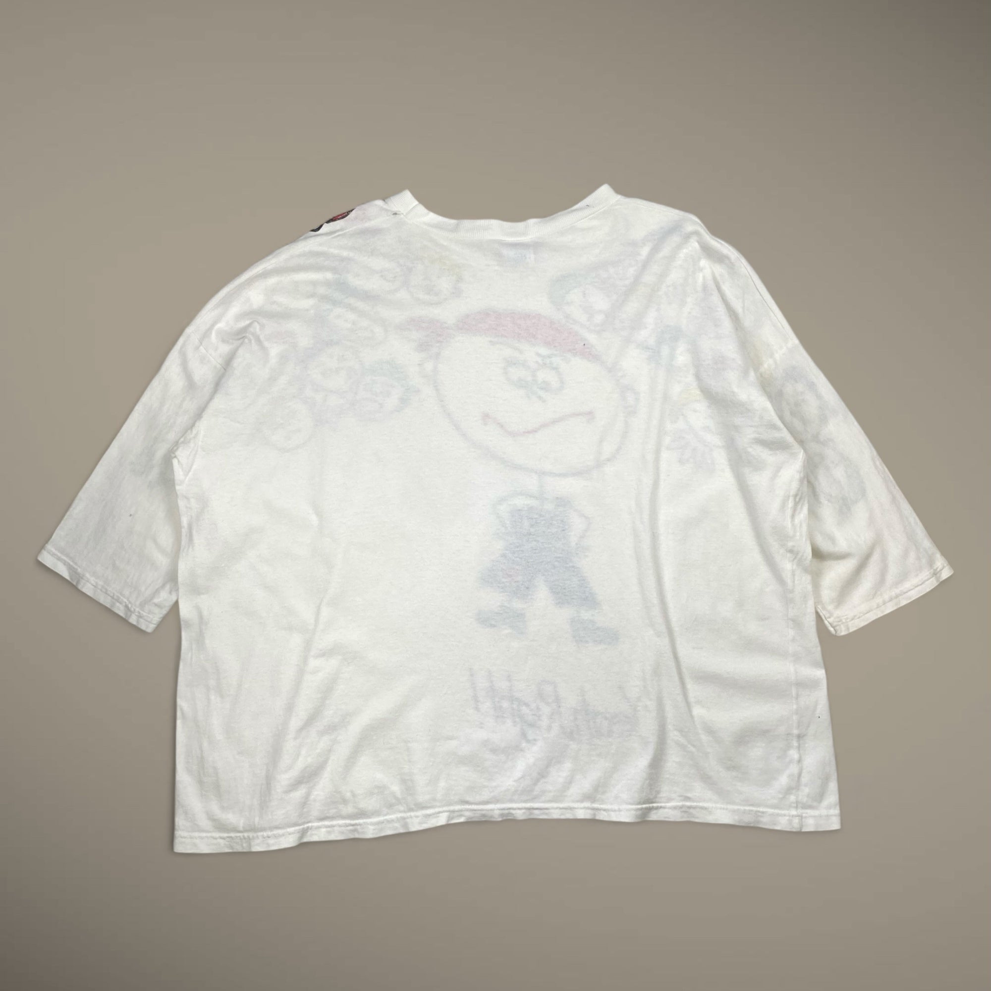 オールド FREEZE フリーズ / キャラクター プリント 半袖 Tシャツ NY USA製 SIZE：2XL