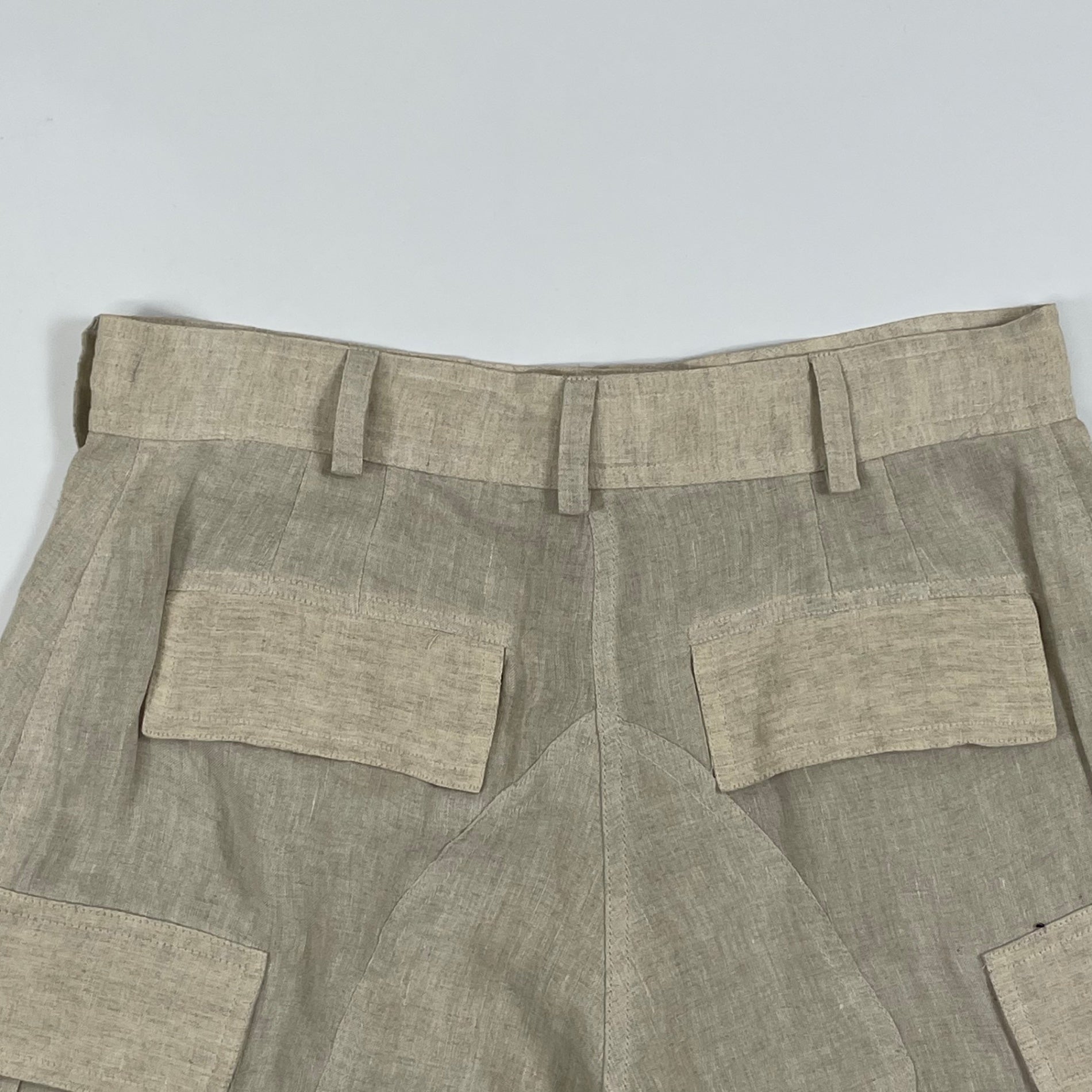 VINTAGE / ユーロヴィンテージ リネンショーツ SIZE：44