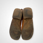 VINTAGE ヴィンテージ / フリンジレザーブーツ ブラウン Y2K イタリア製 SIZE:24.5cm程度