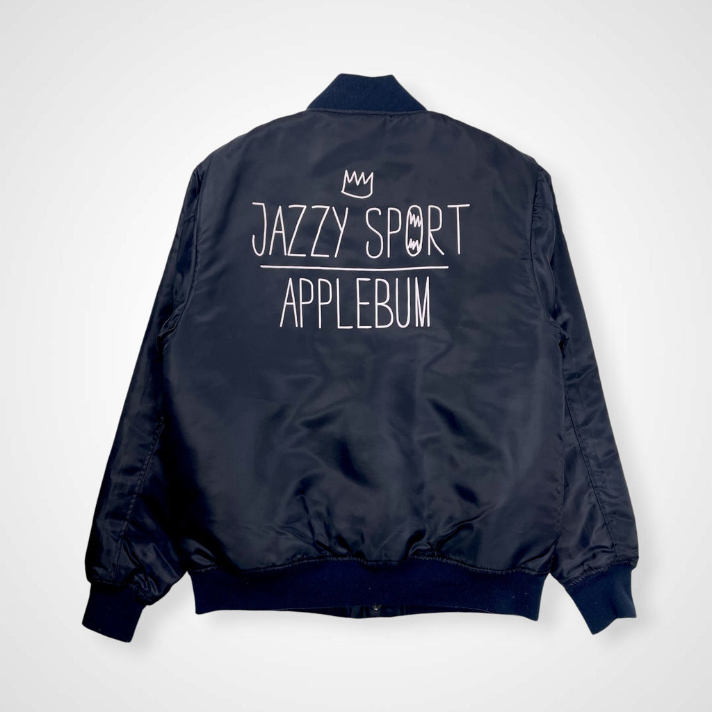 APPLEBUM × JAZZY SPORT アップルバム ジャジースポーツ / Stadium Jacket スタジアムジャケット ネイビー SIZE:M