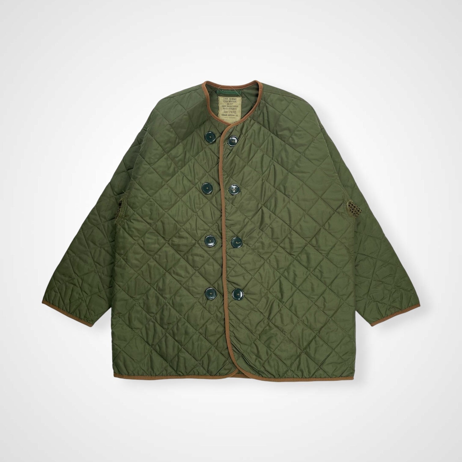 British Military イギリス軍 / ダブルブレスト ライナージャケット SIZE：170/112