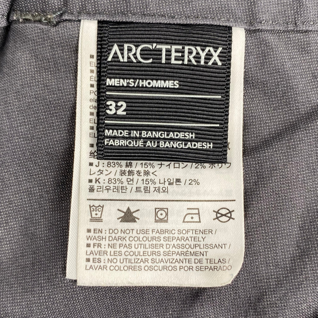 ARC'TERYX アークテリクス / ATLIN CHINO パンツ グレー SIZE：W32