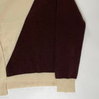 Gianangeli Knitwear Factory ジャンアンジェリ・ニットウェア・ファクトリー / カシミヤタートルネックニット 2トーン SIZE:42