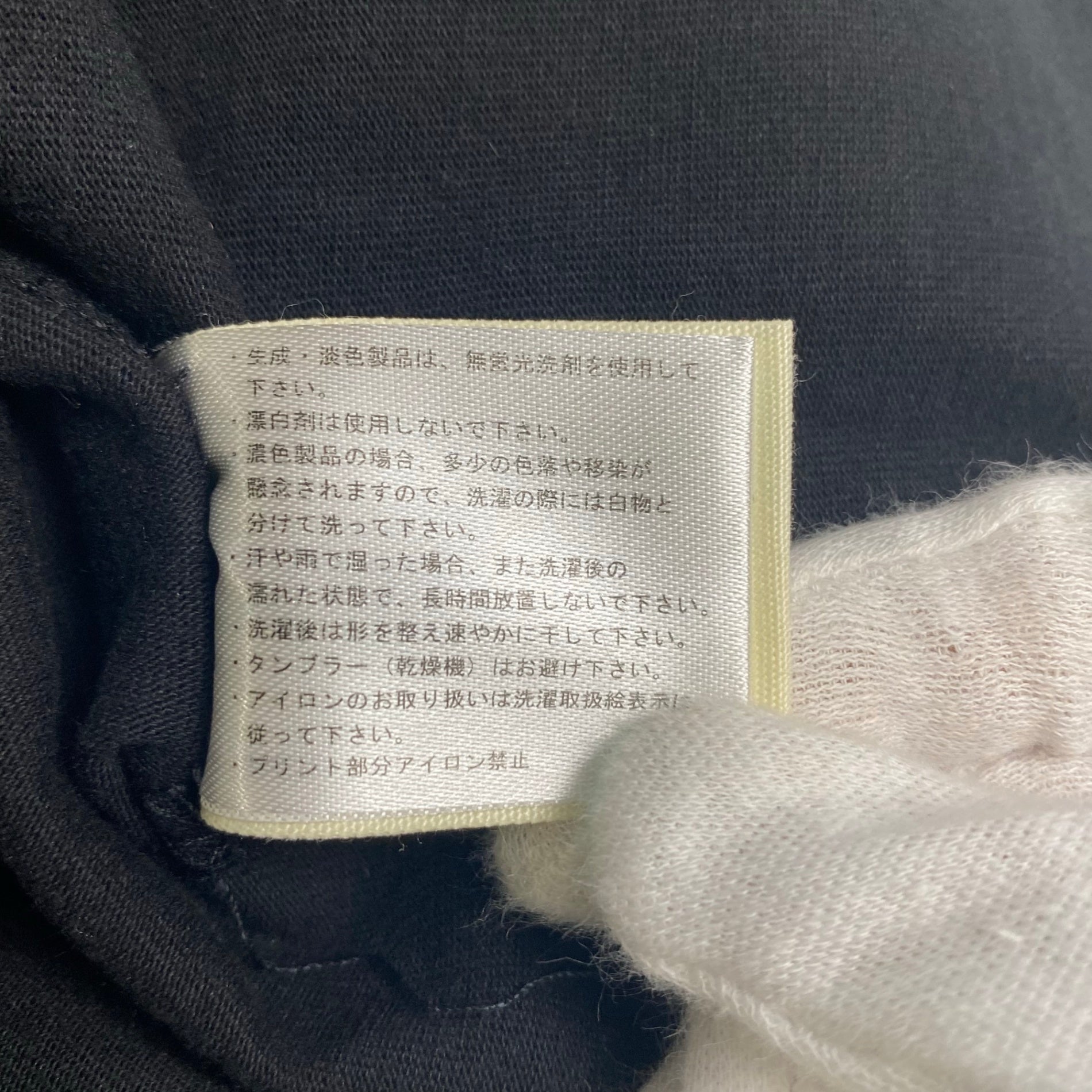 【極美品】 vanson × Looney tunes / BUGS BUNNY L/S TEE バッグス バニー looney tunes ブラック SIZE:L