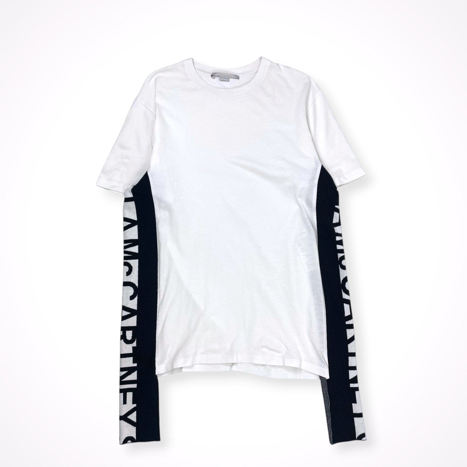 STELLA McCARTNEY / ロゴニット切替Tシャツ 参考定価：60,000程度 SIZE:40