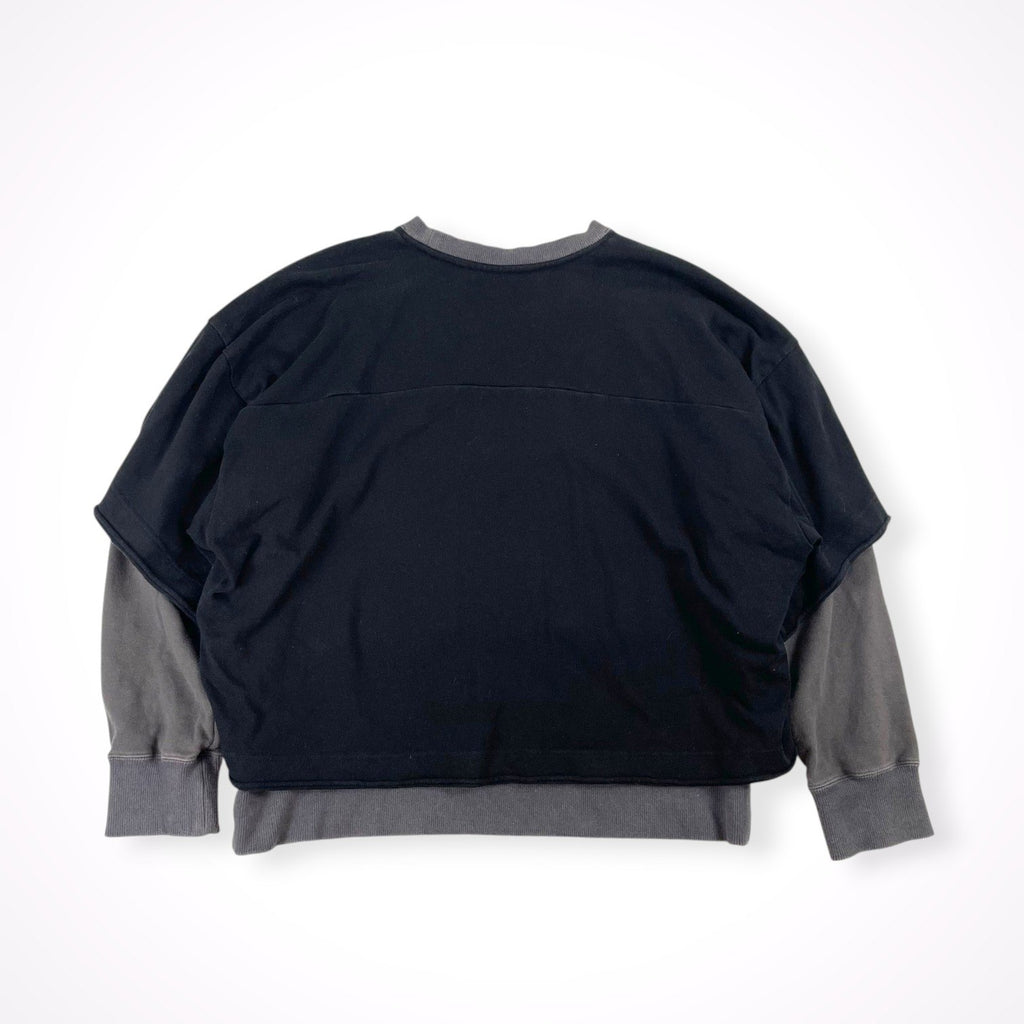 Vivienne Westwood RED LABEL / 3Dラインオーブ刺繍レイヤード裏毛トップ 参考定価：38,000+tax SIZE:00