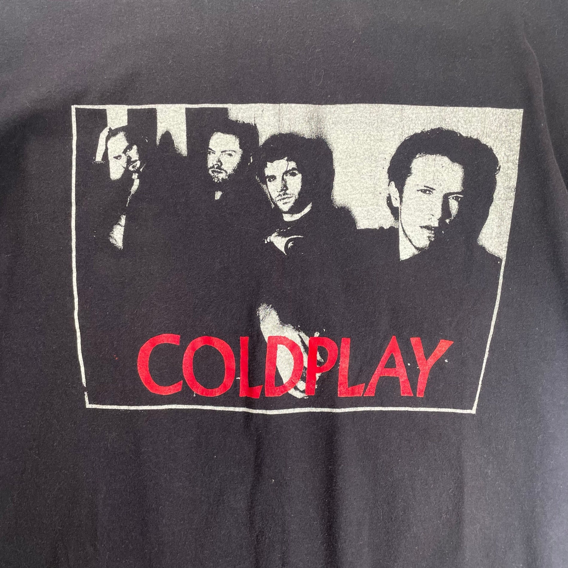 COLDPLAY コールドプレイ / 00s 「美しき生命／Viva La Vida」 ツアーTシャツ バンドT SIZE:M-L程度