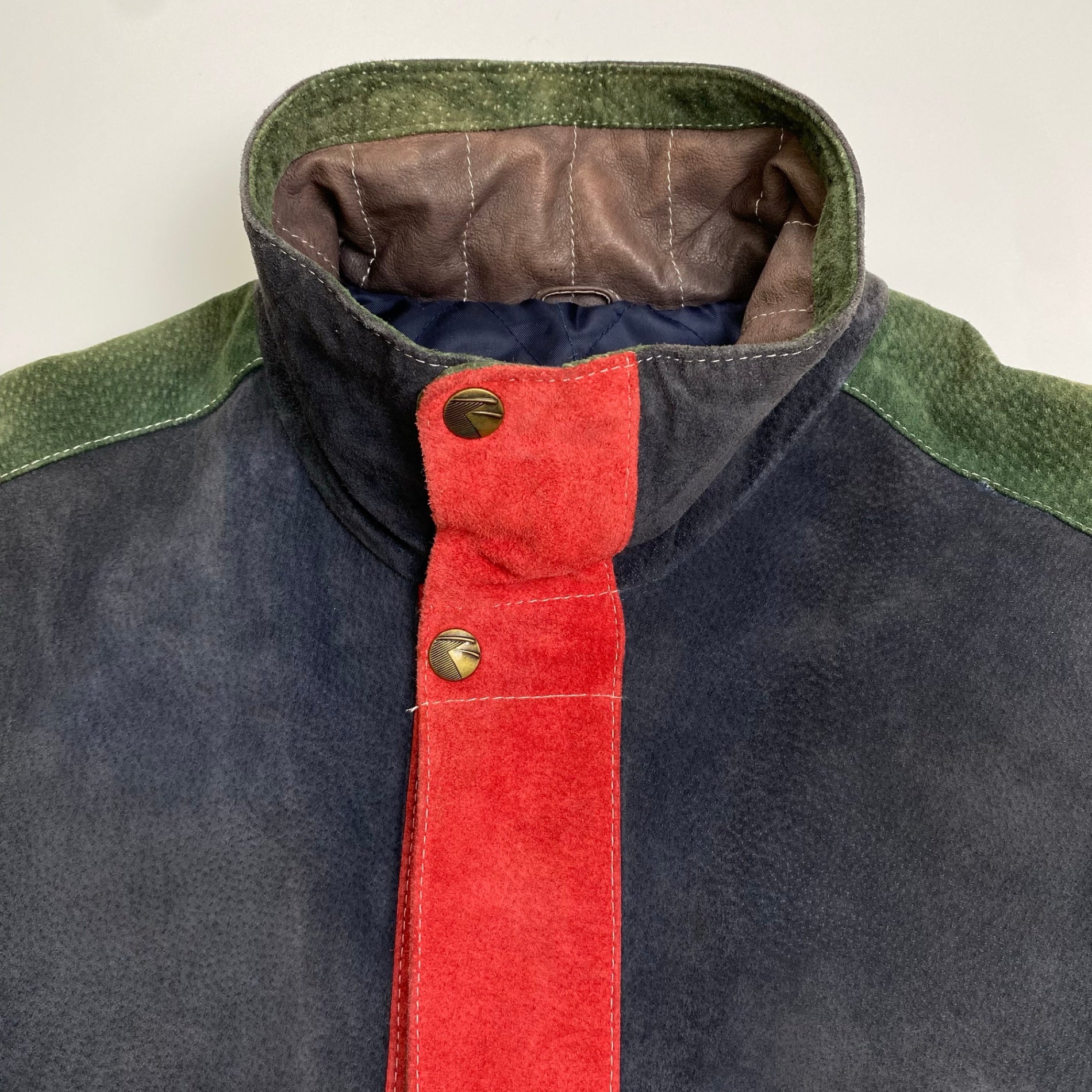 VINTAGE ヴィンテージ / ヴィンテージ フリース×レザー ジャケット SIZE：M