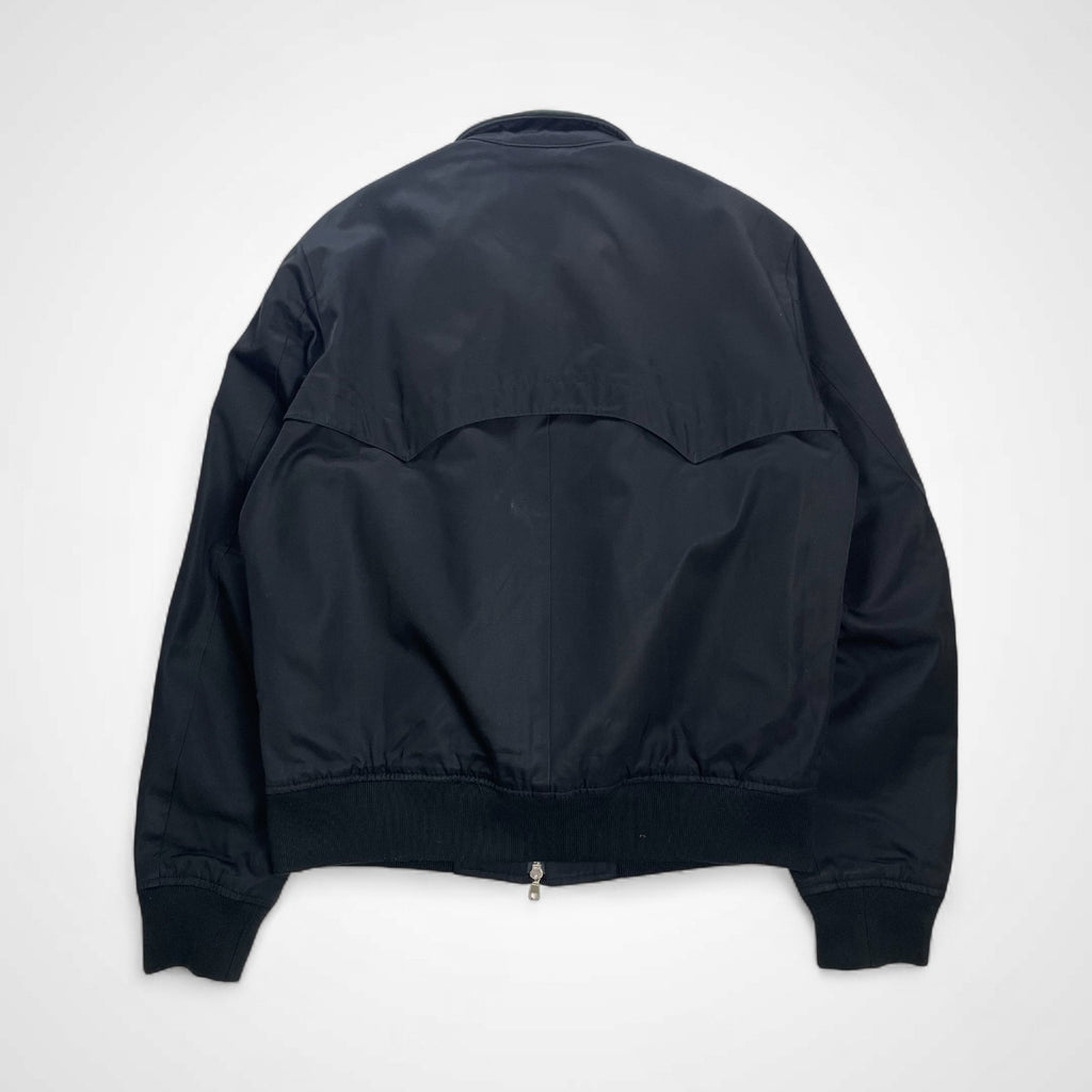 J.PRESS ジェイプレス / G-9TYPE コットンキュプラ ハリントンジャケット ネイビー×ホワイト 極美品 参考定価：50,000程度 SIZE:LL