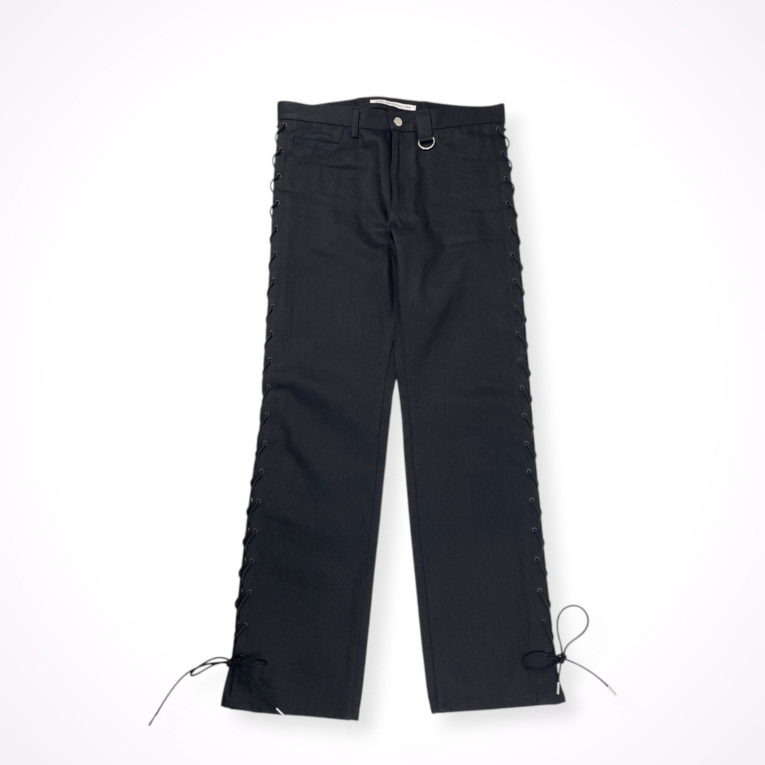 JOHN LAWRENCE SULLIVAN / Rigid denim lace-up pants 参考定価：50,000程度 SIZE:48