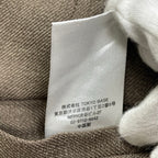 NUMBER NINE ナンバーナイン / PEツイルウエストコードワイドパンツ オリーブ 参考定価：12,000+tax SIZE:3