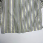 CABaN キャバン / ストライプバンドカラーシャツ 参考定価：30,000程度 SIZE:L