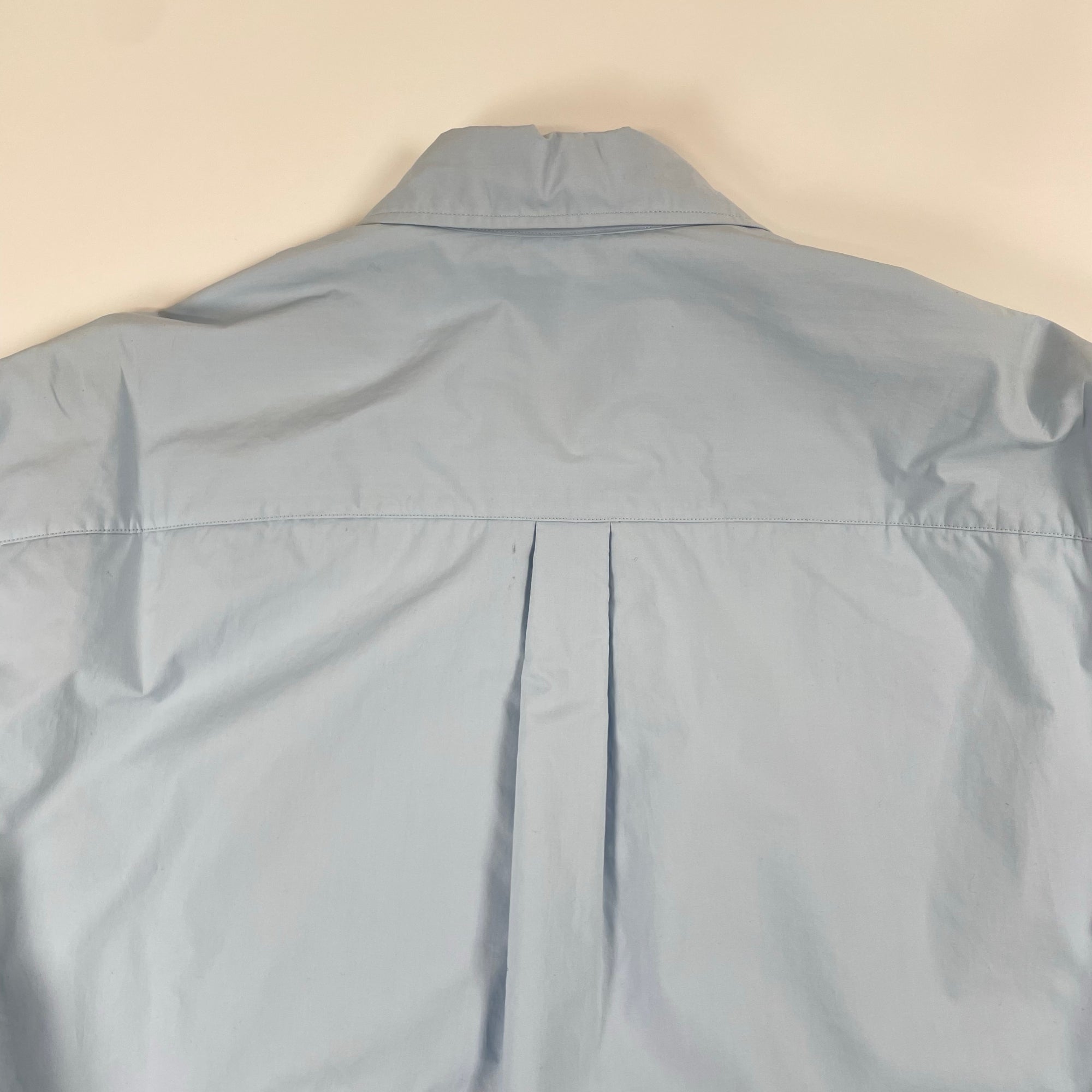 CABaN キャバン / コットンタイプライター パデットアートシャツブルゾン 参考定価：54,000+tax SIZE：L