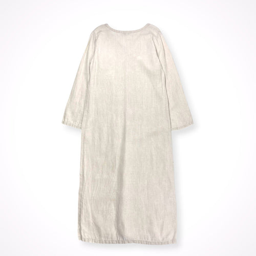 agnes b / リネンサマードレス 参考定価：45,000程度 SIZE：38