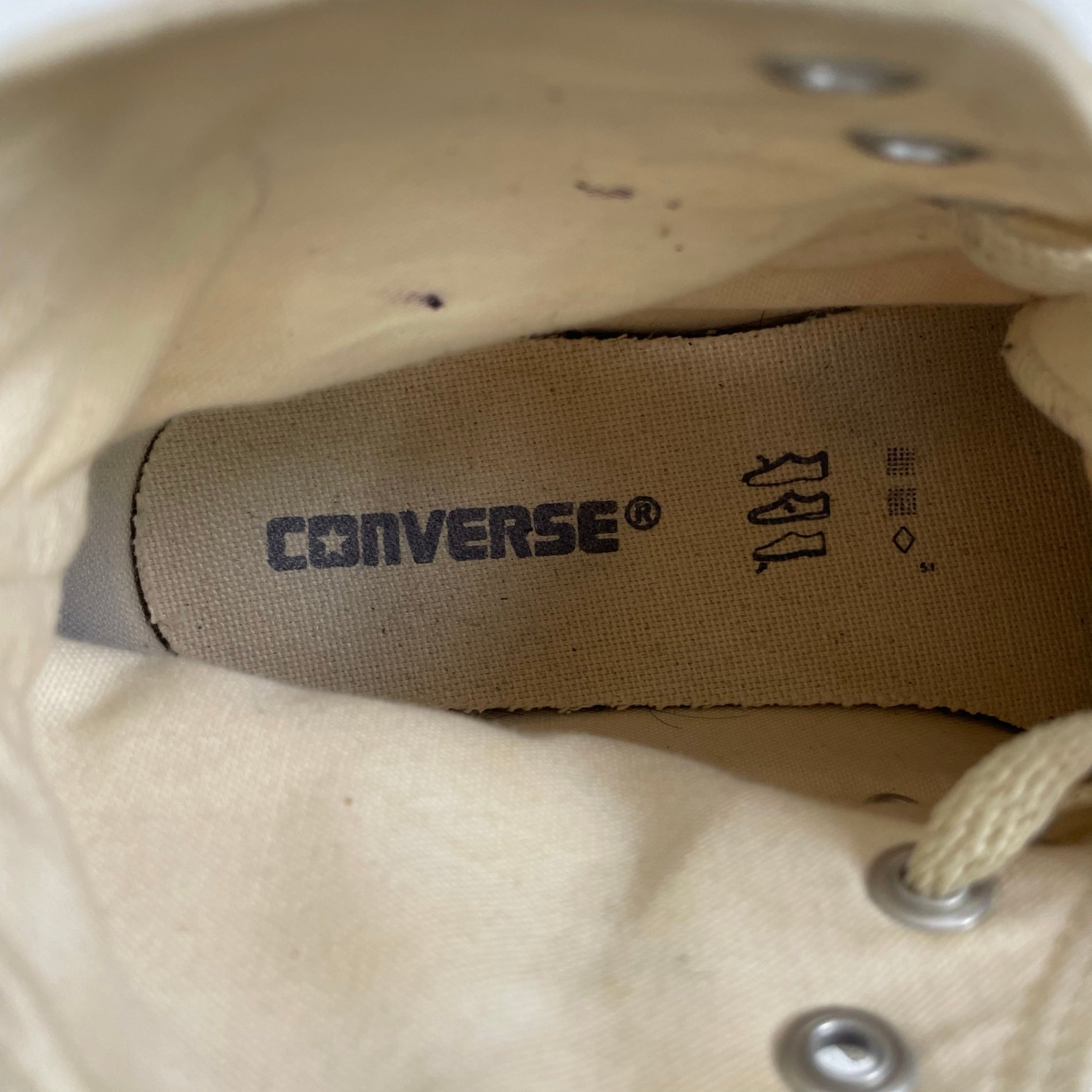 CONVERSE / ペイント ハイカットスニーカー SIZE:25cm