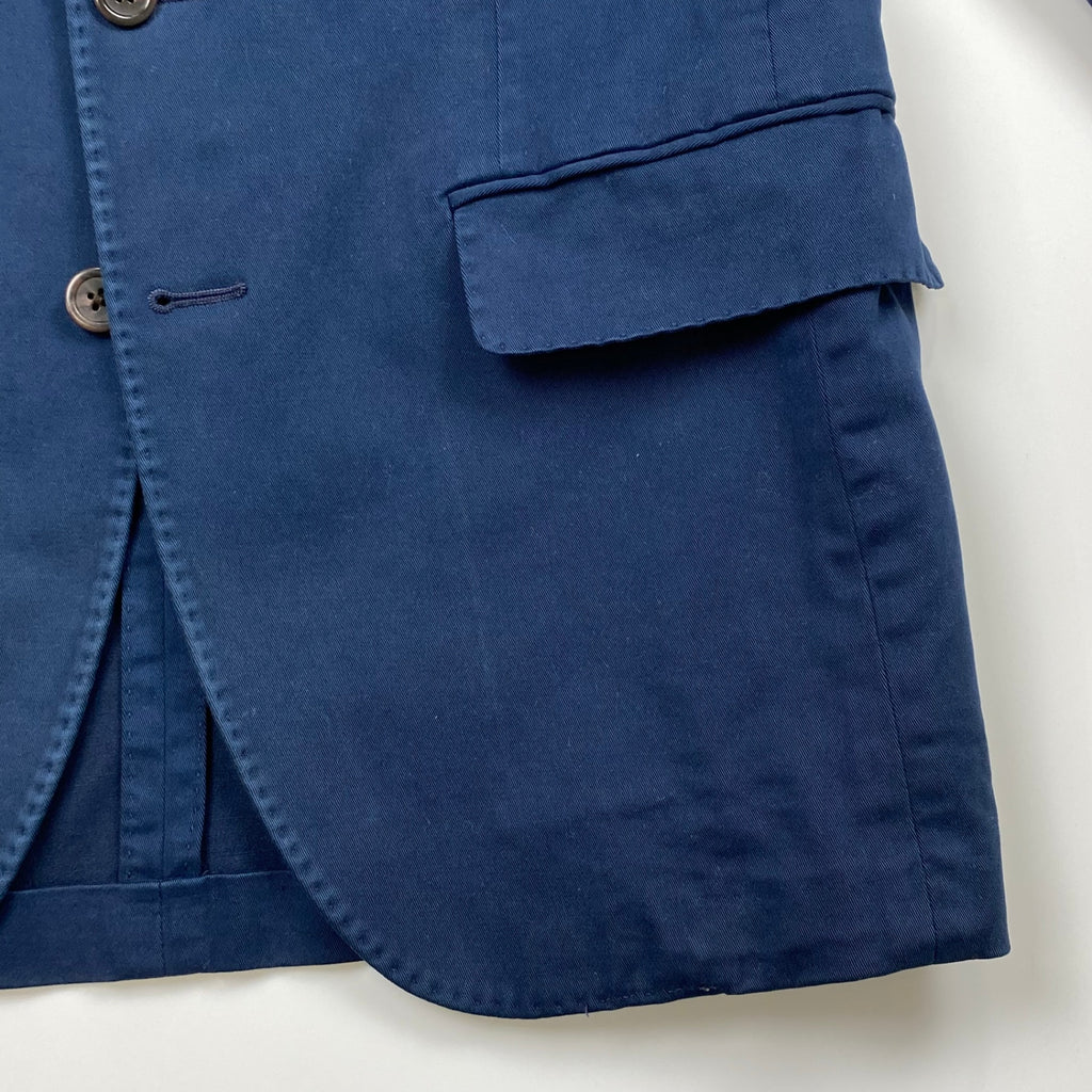 POLO RALPH LAUREN ポロ ラルフローレン / モールスキン調 テーラードジャケット ピックステッチ SIZE:36S