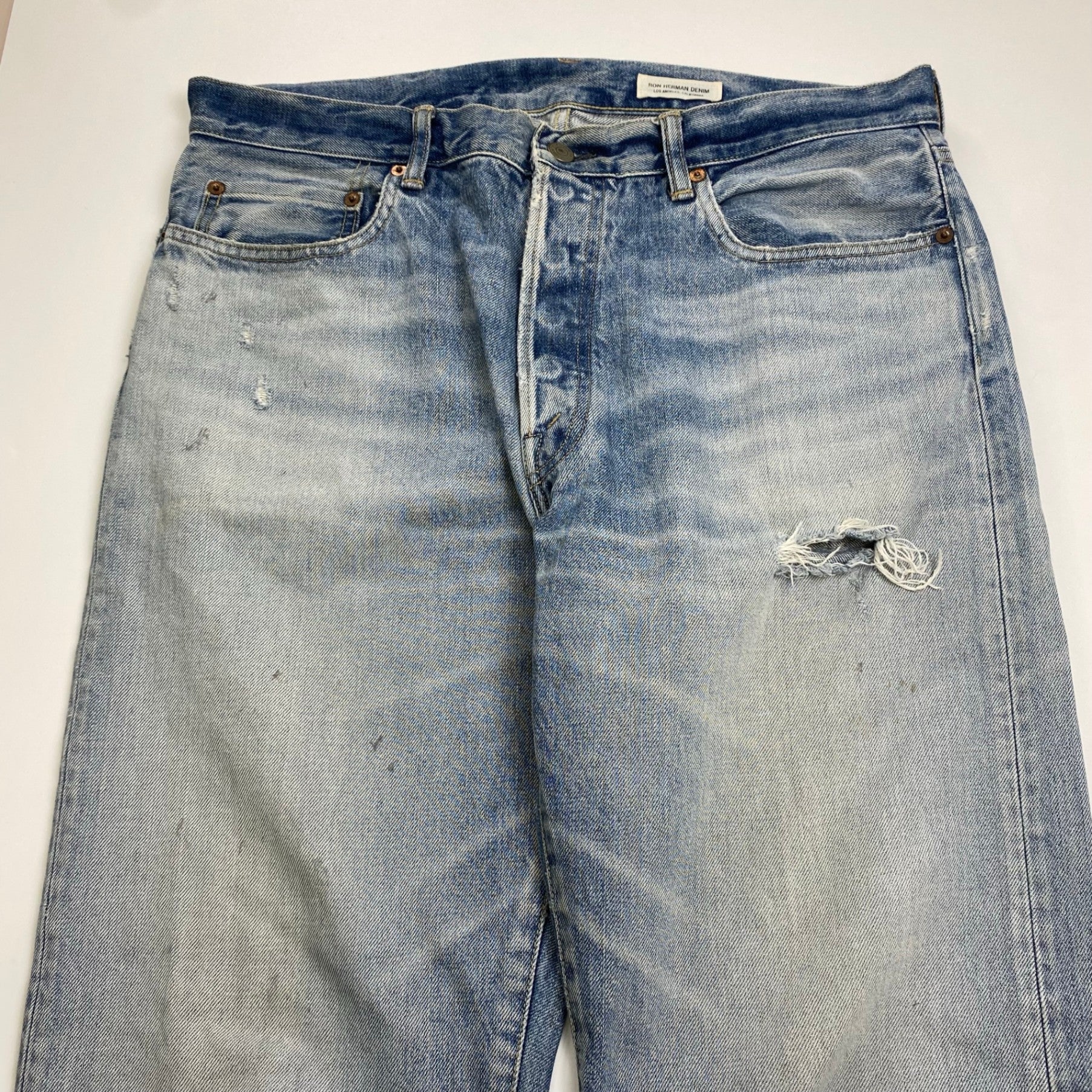 Ron Herman Denim ロンハーマン デニム / Used Straight Denim Pants デニムパンツ 3220600198 参考定価：43,000+tax SIZE:34