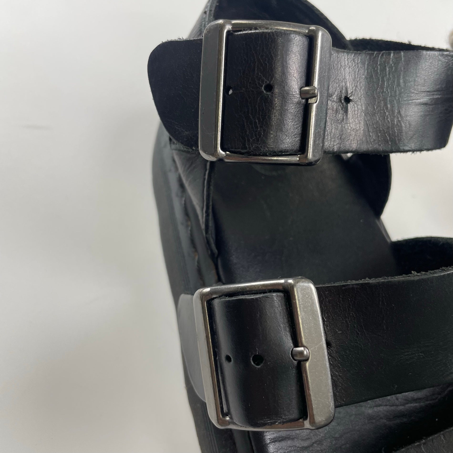 Dr.Martens ドクターマーチン / GRYPHON レザーサンダル オールブラック 参考定価：21,000+tax SIZE:UK4(23cm)