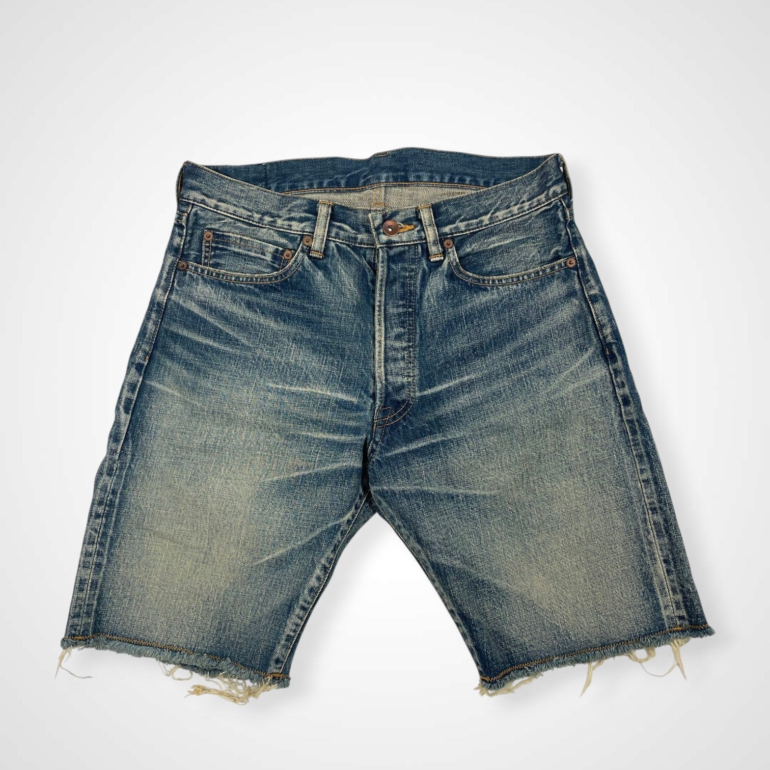 kolor カラー / 11SS デニムハーフパンツ 参考定価：30,000程度 SIZE：1