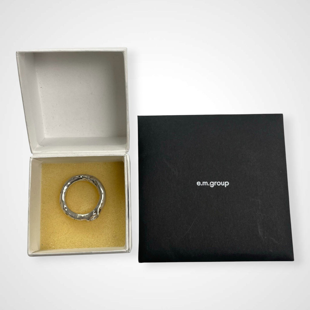 e.m. イーエム / ジルコニアリング 参考定価：28,000+tax SIZE:18号