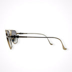 CHROME HEARTS / MAGNUMⅡ ケース付 度なしカラーレンズ ゴールドフレーム SIZE:57□20-135