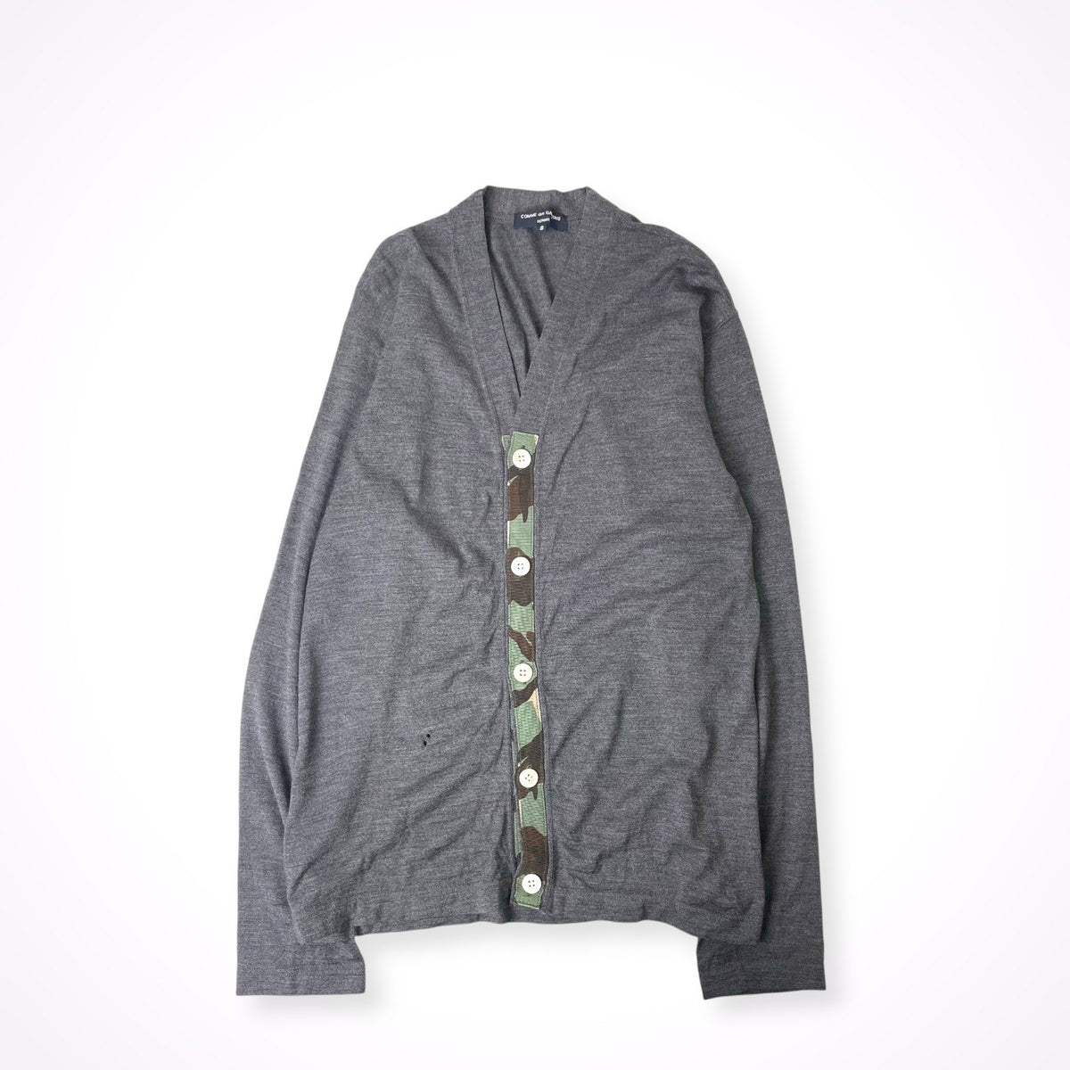 COMME des GARCONS HOMME / 12SS カモラインカーディガン SIZE:S