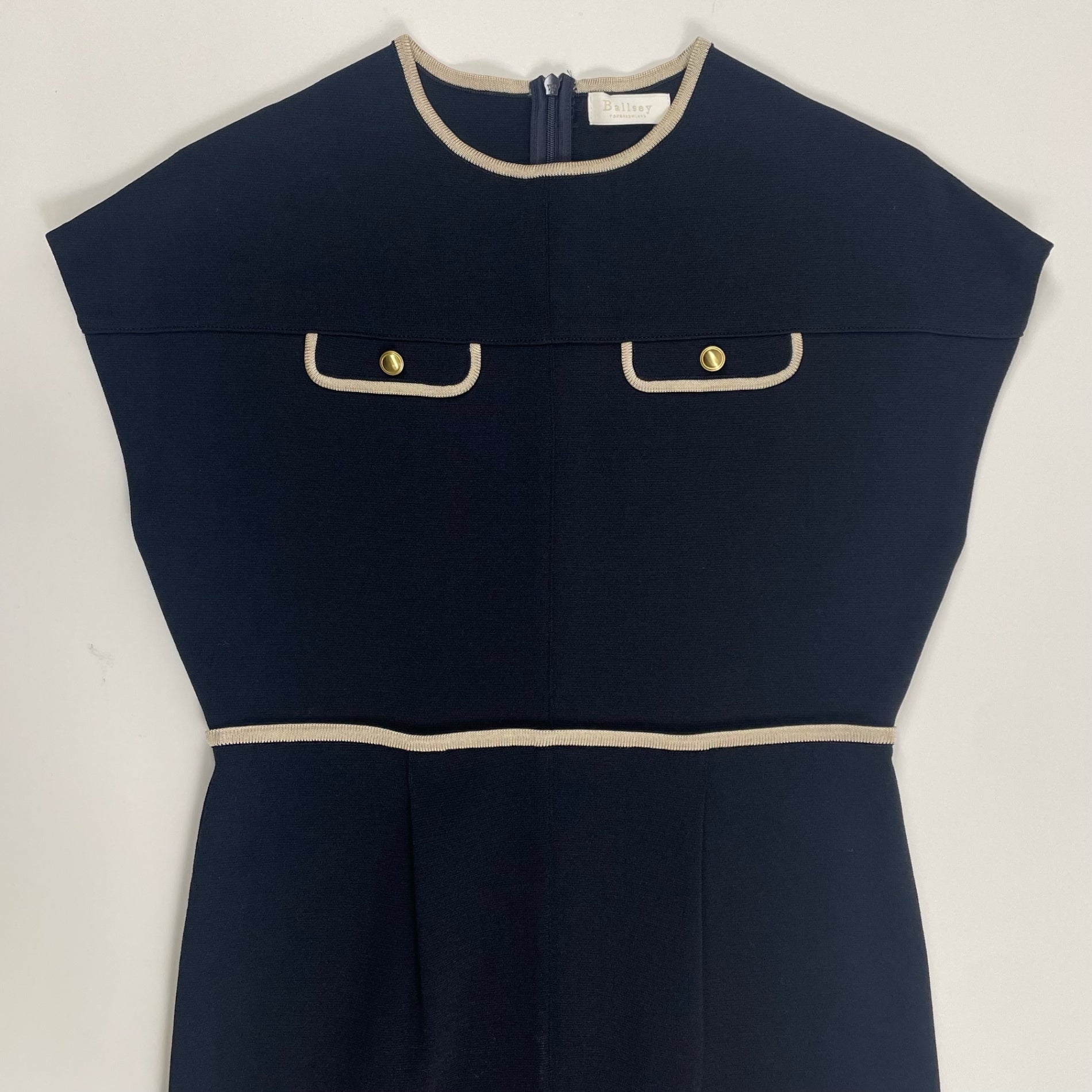 Ballsey ボールジー / ミラノリブ ポケットワンピース 極美品 参考定価：40,000+tax SIZE:36